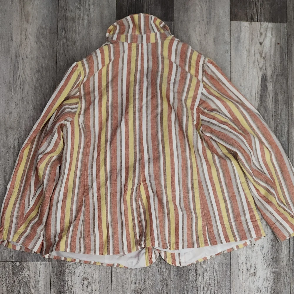 Counterparts Multicolor Striped Pants & Jacket Set - Picture 5 of 11